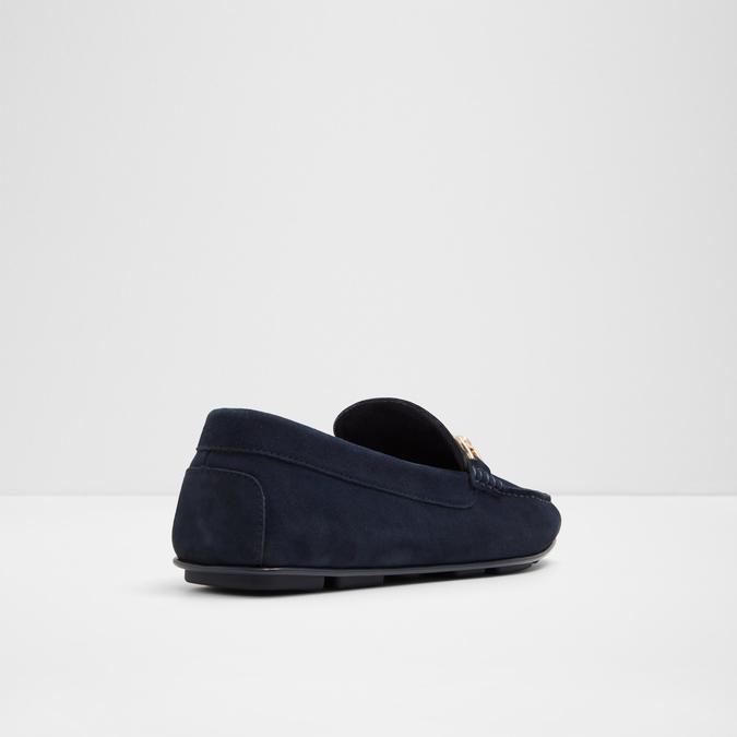 Spanner Men's Navy Moccasins image number 2