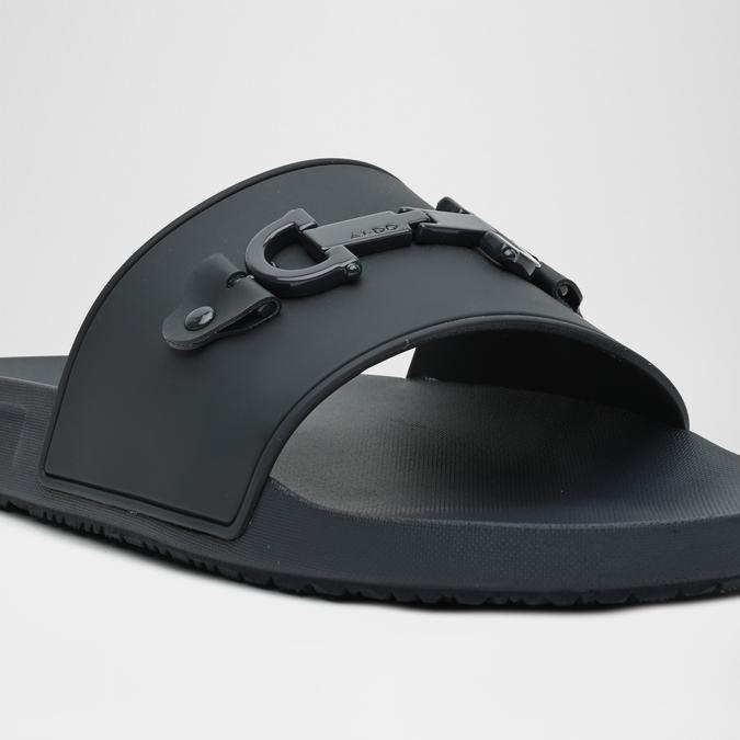 Loungeslide-In Men's Navy Strap Sandals image number 4