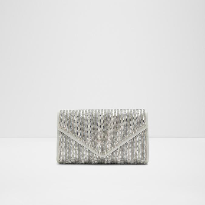 DESPINA, SILVER FINISH ELEGANT BRASS CLUTCH BAG WITH SILVER CHAIN SLIN –  www.soosi.co.in
