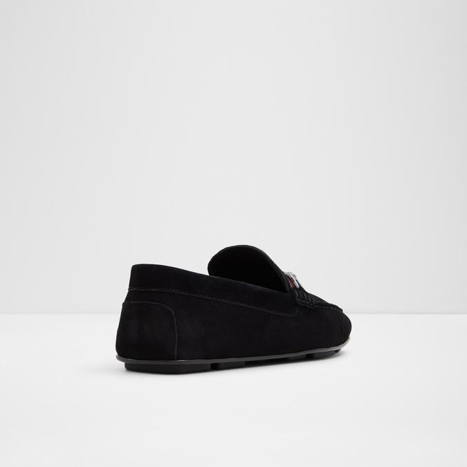 Spanner Men's Black Moccasins image number 2