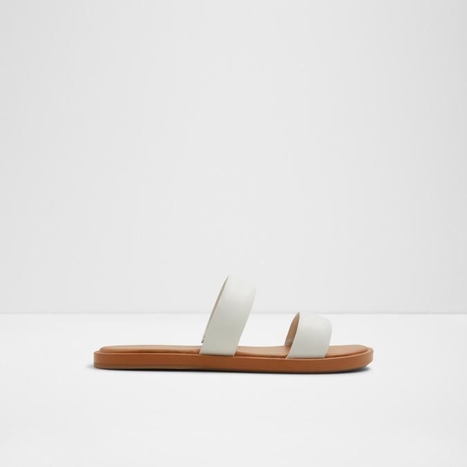 Krios-In Women's White Flat Sandals image number 0