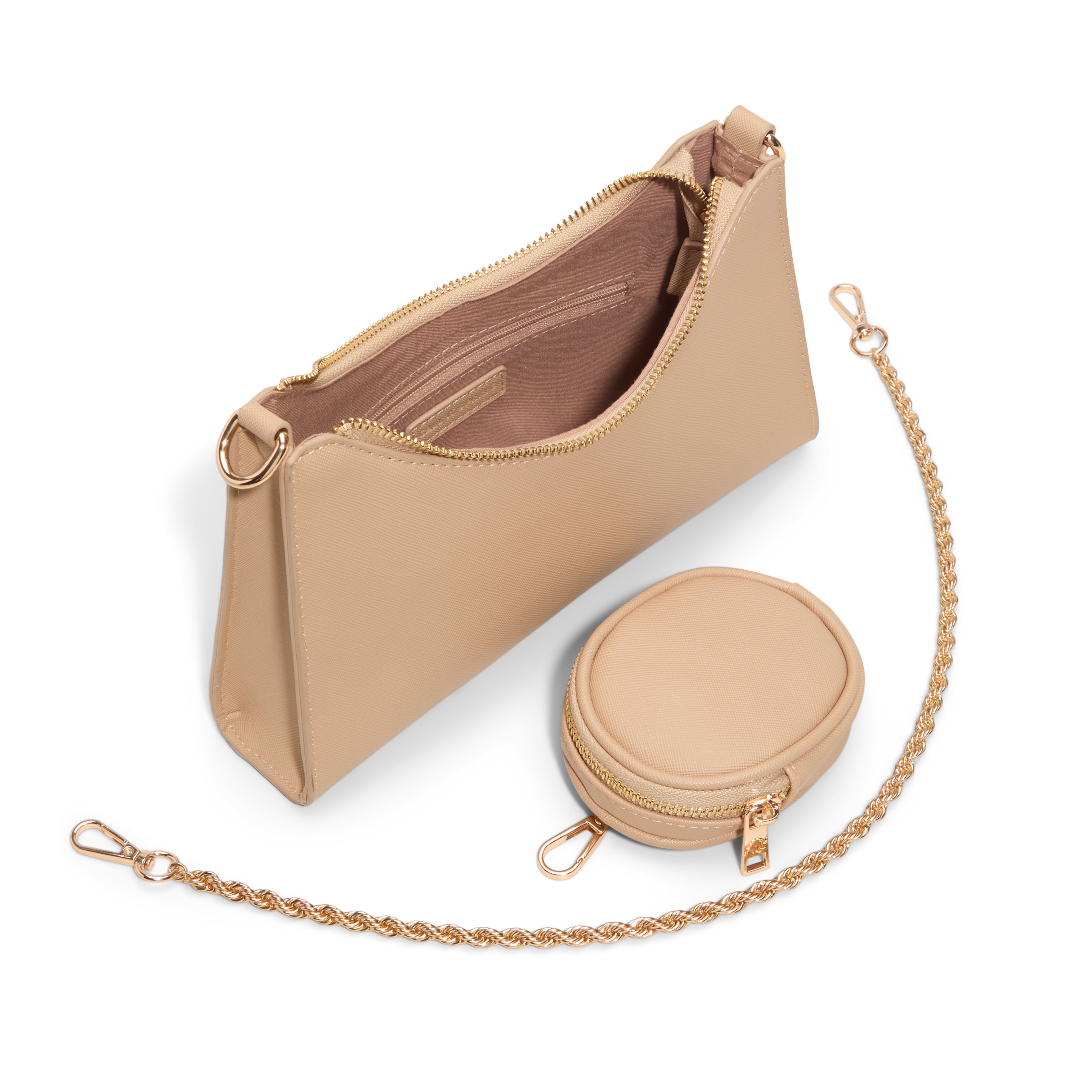 Adreddia Women's Beige Cross Body image number 2