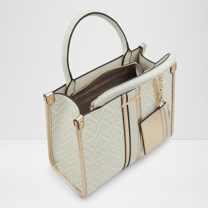 Gavalaelia Women's Beige Satchel image number 2