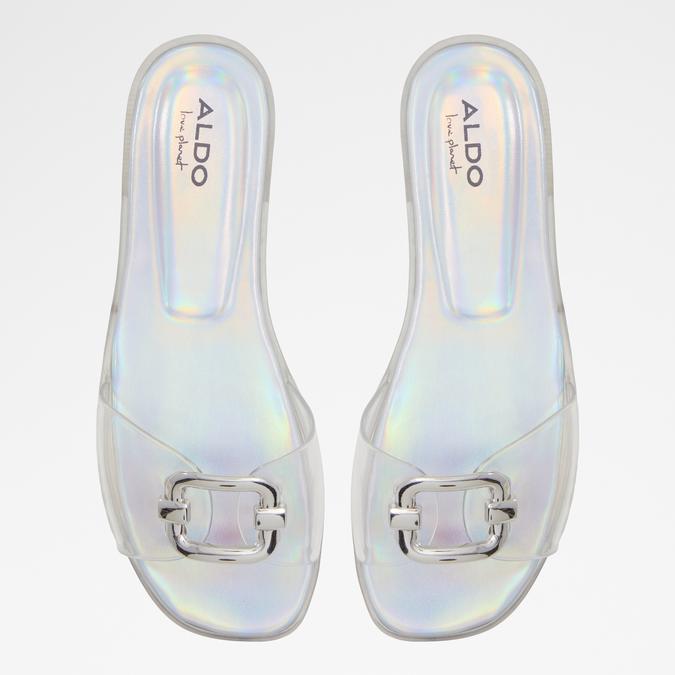 Jellyicious Women's Transparent Flat Sandals