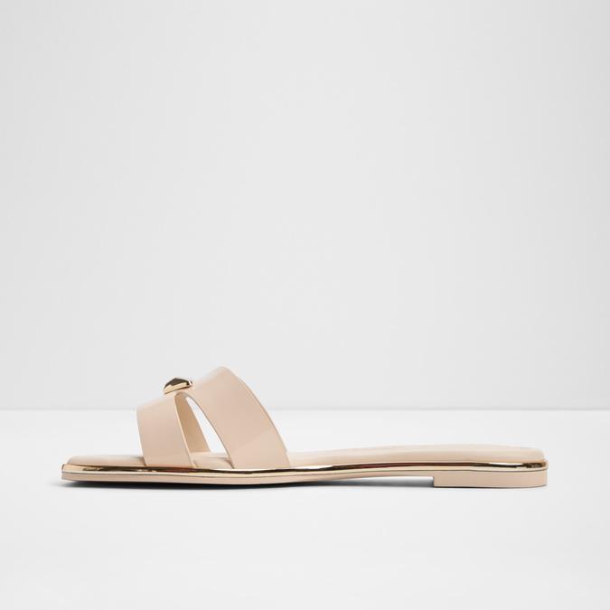 Kharine-In Women's Beige Flat Sandals image number 3