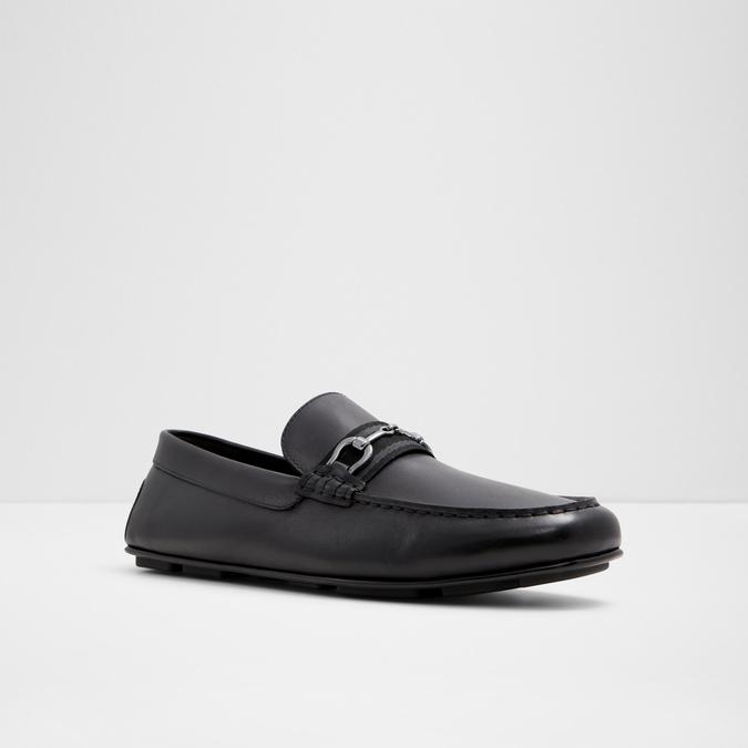 Spanner Men's Black Moccasins image number 4