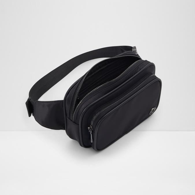 Alexandre Men's Black Belt Bag image number 2