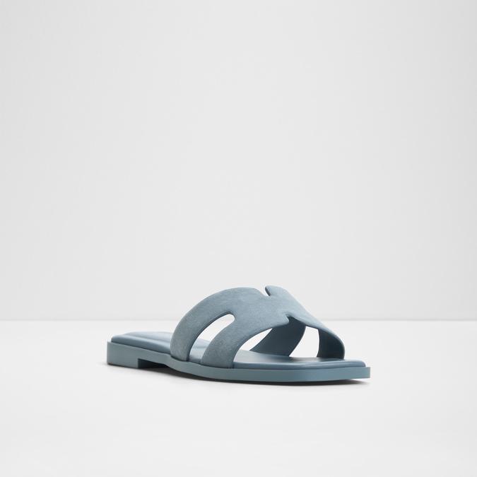 Itsandala-In Women's Blue Flat Sandals image number 4