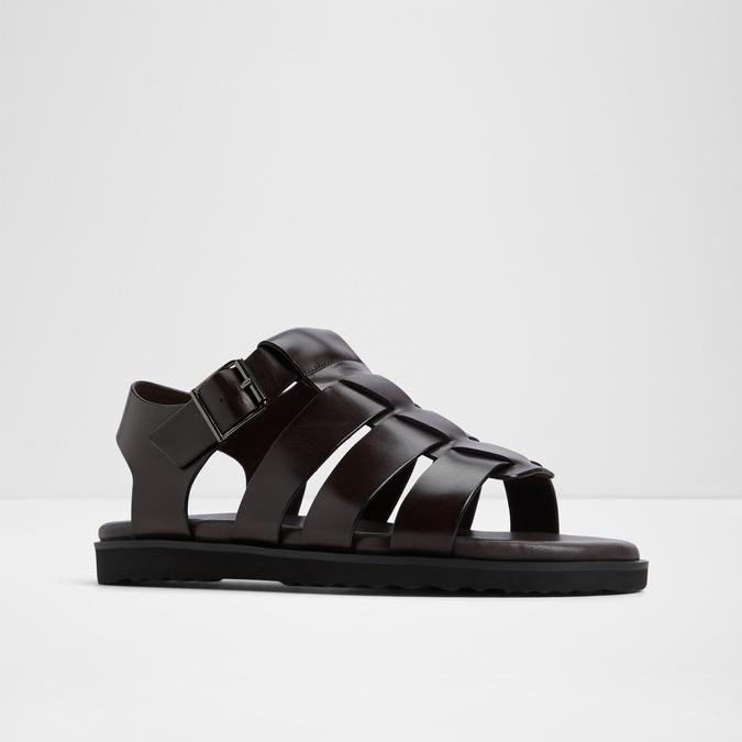 Darby-In Men's Brown Strap Sandals image number 4