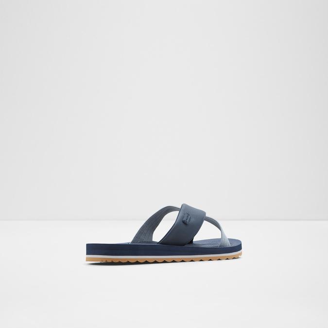 Inderpaul Men s Navy Cross Strap Sandals Aldo Shoes