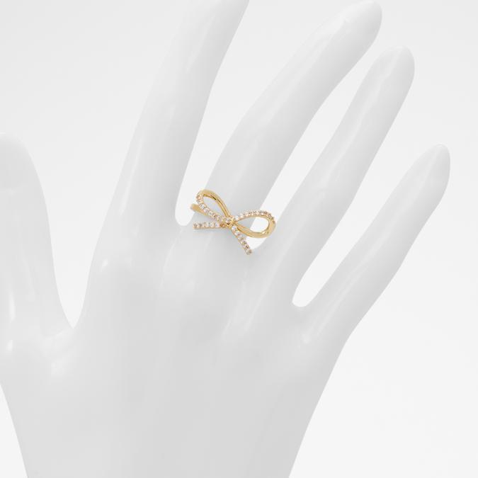 Bowbelli Women's Clear On Gold Ring