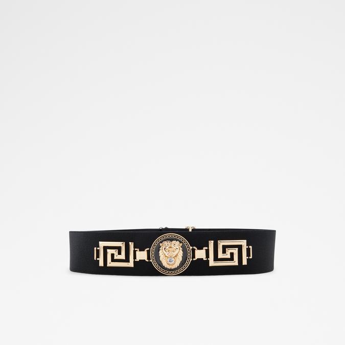 Bayssa Women's Black On Gold Belt image number 0