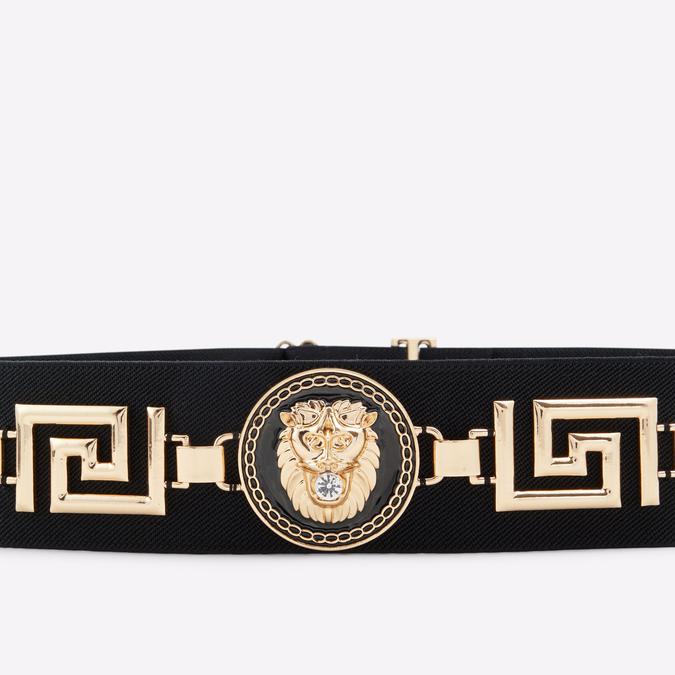 Bayssa Women's Black On Gold Belt image number 1