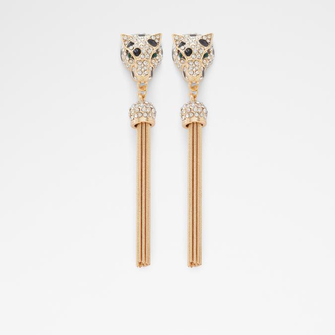 Cheban Women's Black On Gold Earrings image number 0