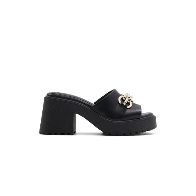 Cutie Women's Black Sandals image number 0