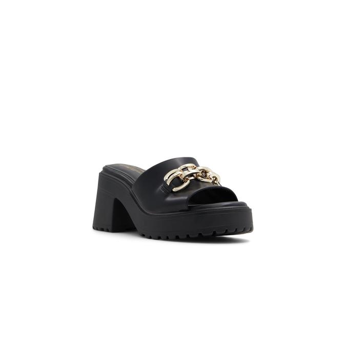 Cutie Women's Black Sandals image number 3