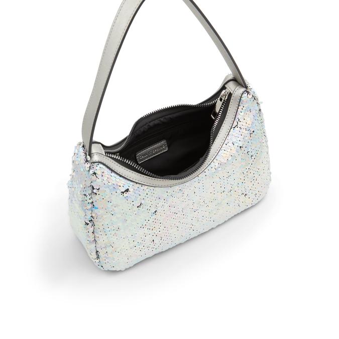 Erung Women's Silver Shoulder Bag image number 2