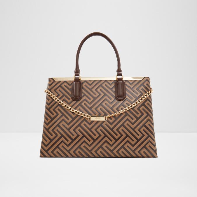 Sagoe Women's Brown Multi Tote image number 0