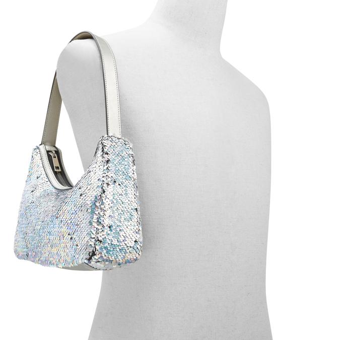 Erung Women's Silver Shoulder Bag image number 3